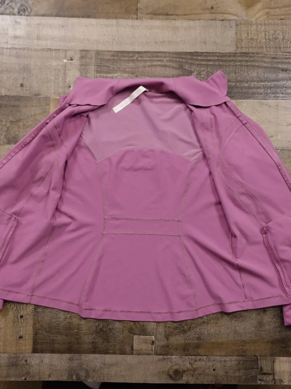 lululemon athletica Pink Full-Zip Athletic Jacket